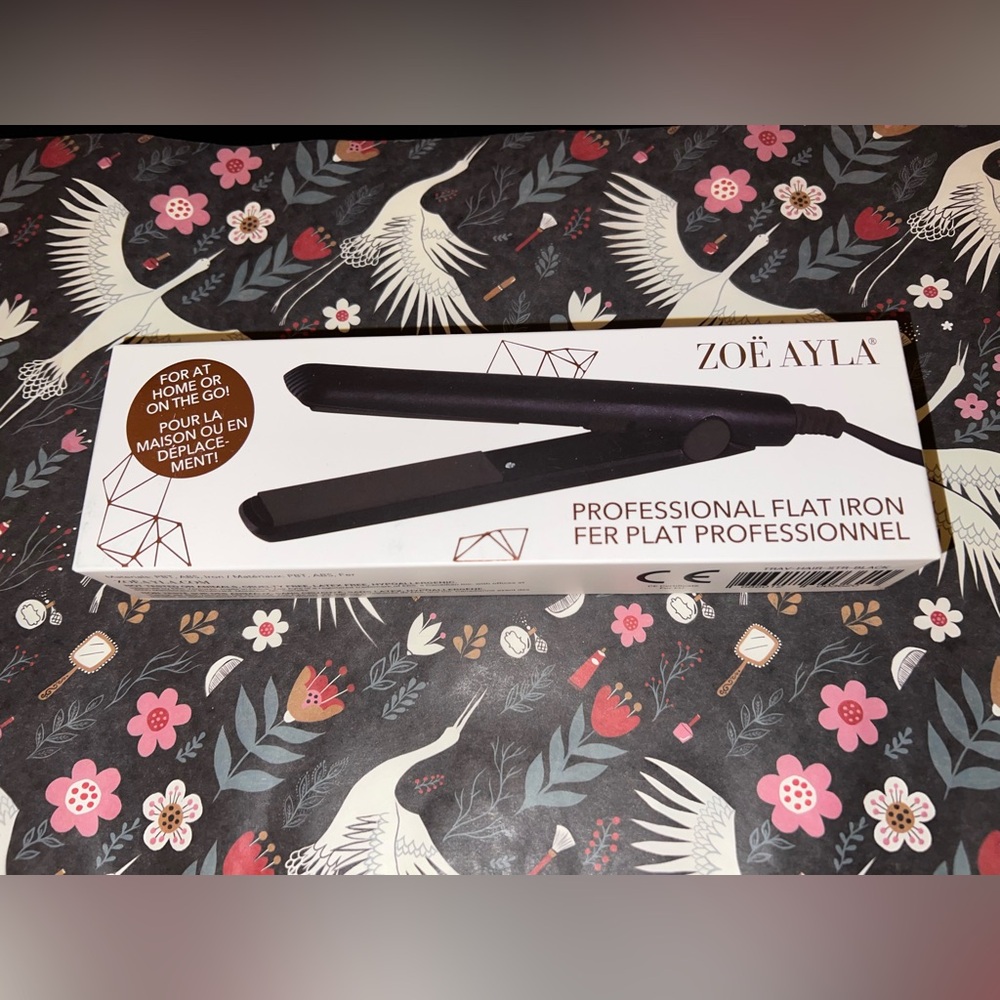 Zoe Ayla Black Professional Hair Straightener #2